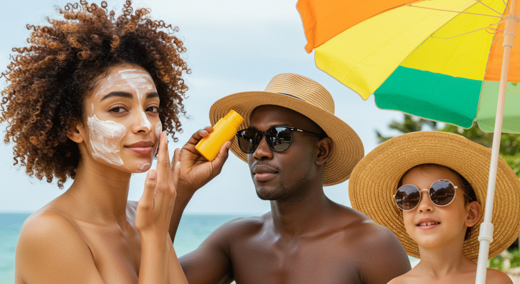 do not skip sunscreen
