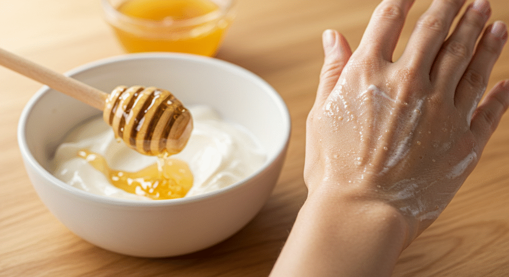 yogurt and honey