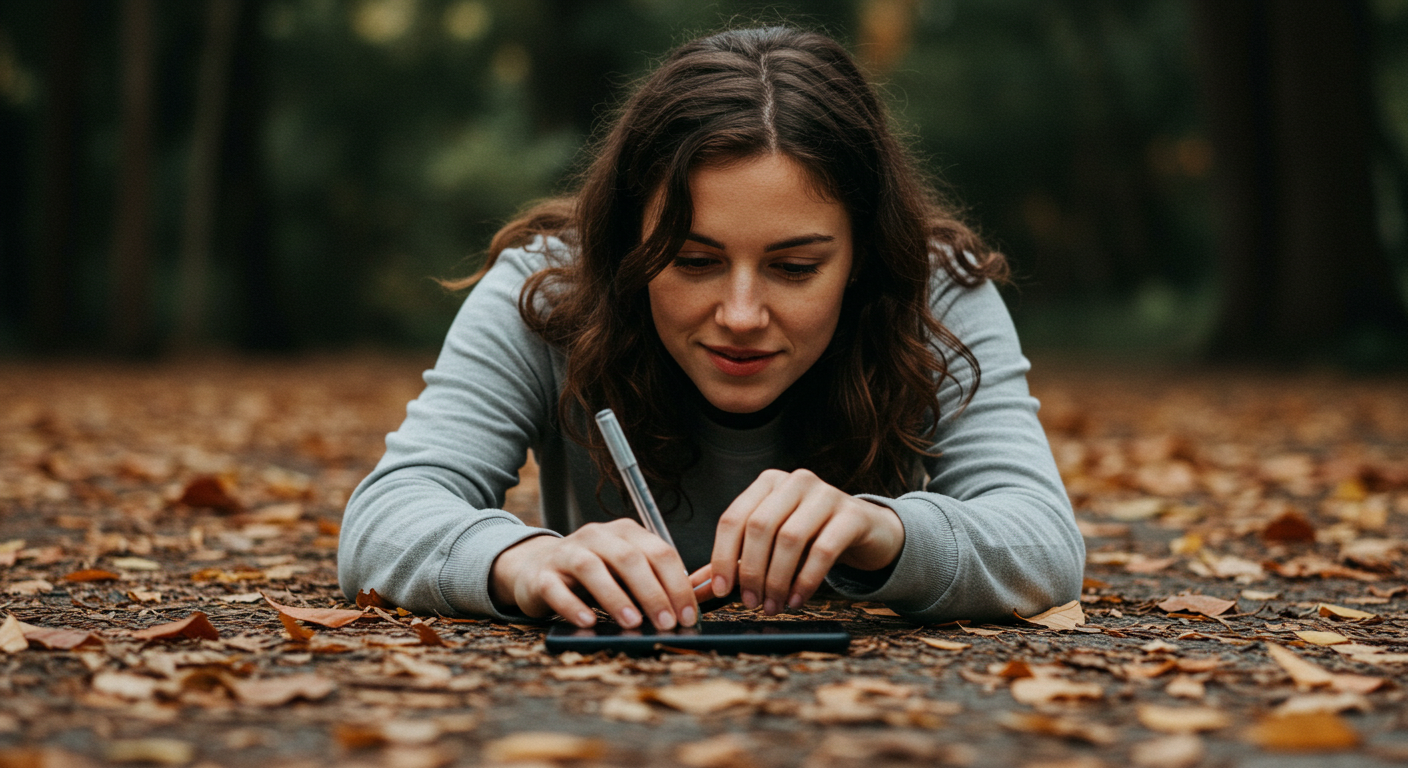 “Person journaling in a cozy space, practicing emotional wellness through mindfulness and reflection.”