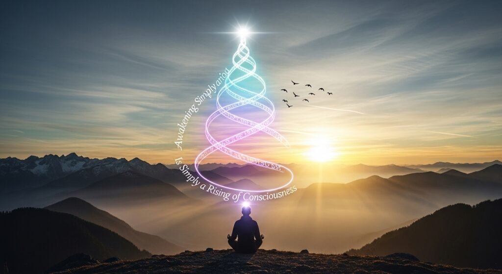 Awakening Is Simply a Rising of Consciousness