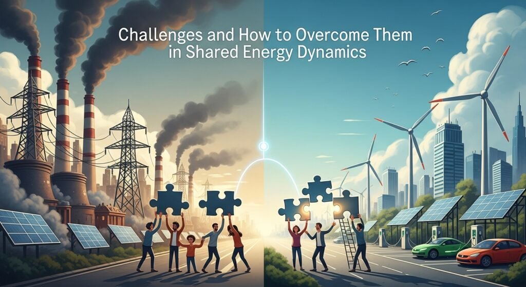 Challenges and How to Overcome Them in Shared Energy Dynamics