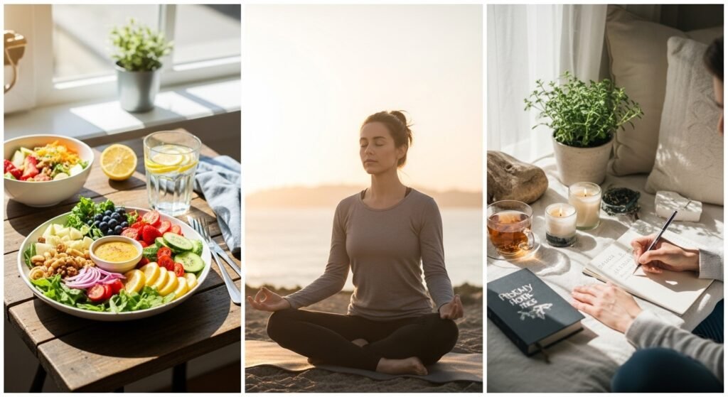 Healthy lifestyle – Nourish body, mind, and spirit through balance.