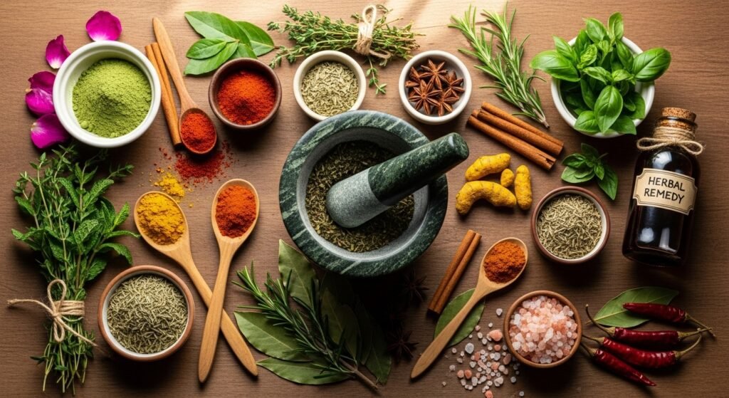 Herbs and Spices as Natural Medicine