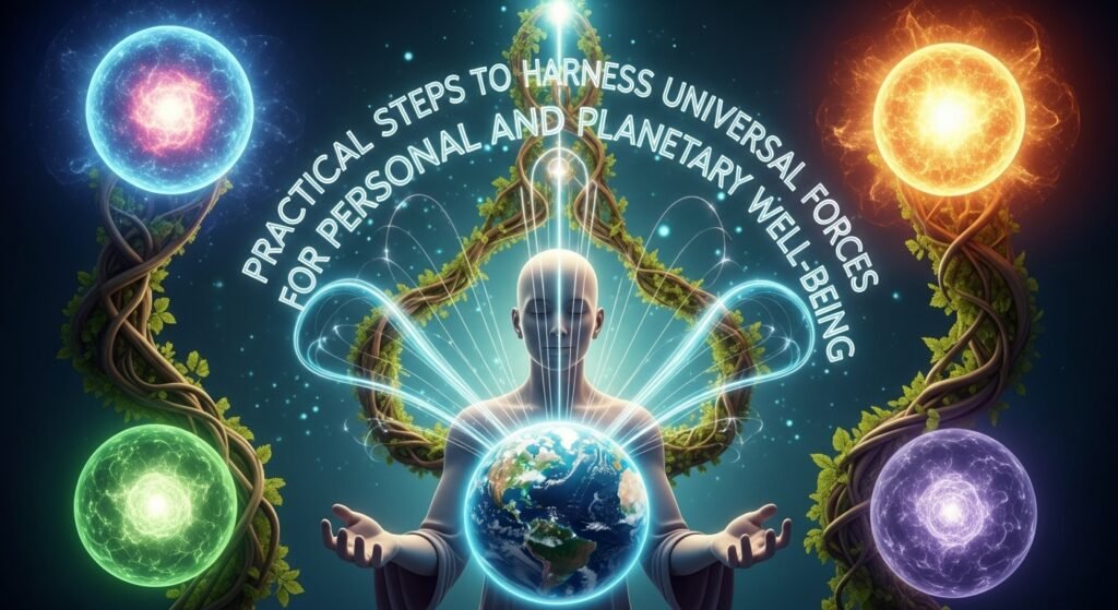 Practical Steps to Harness Universal Forces for Personal and Planetary Well-Being