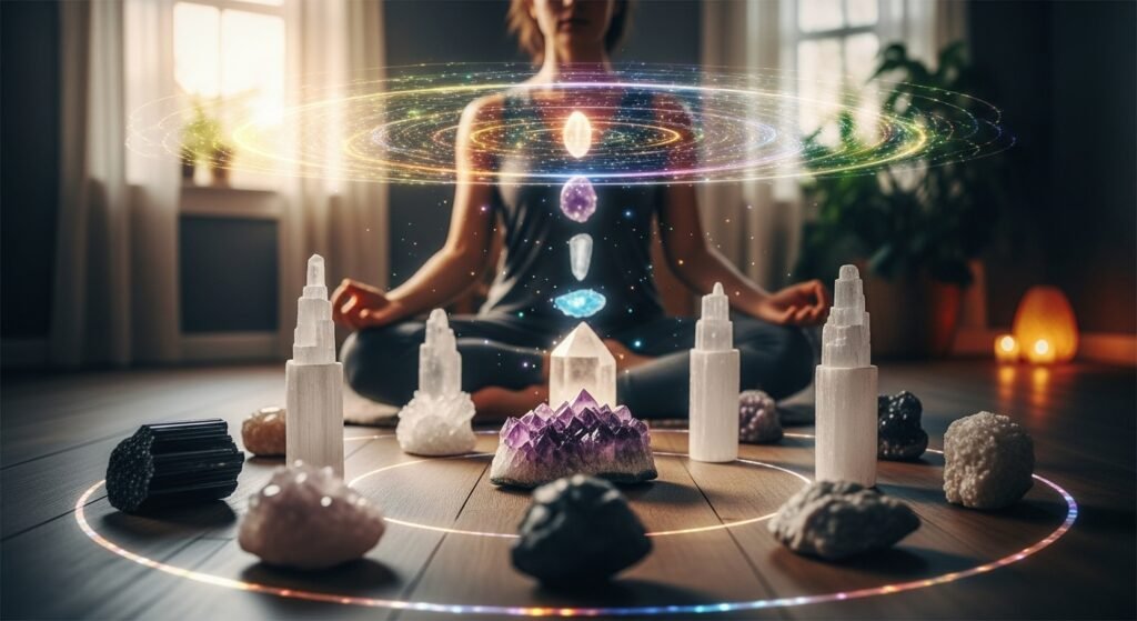 Crystal Cleansing and Aura Protection