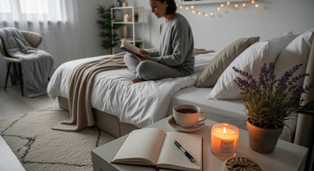 Designing an Evening Routine for Restorative Sleep and Relaxation