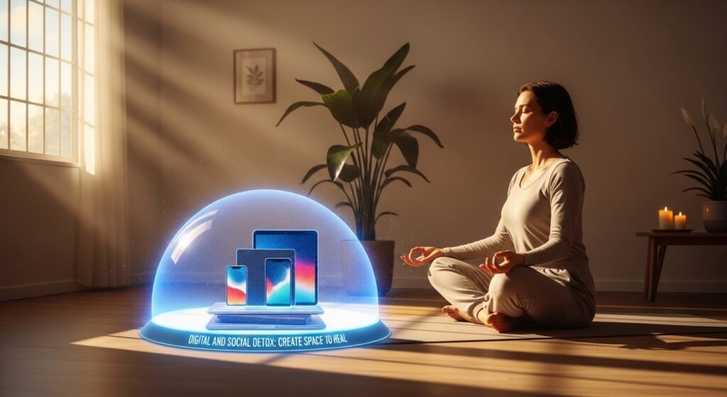 Digital and Social Detox Create Space to Heal