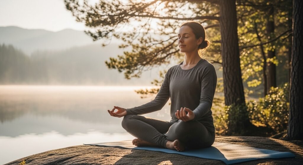 Engaging in Breath Awareness for Calm