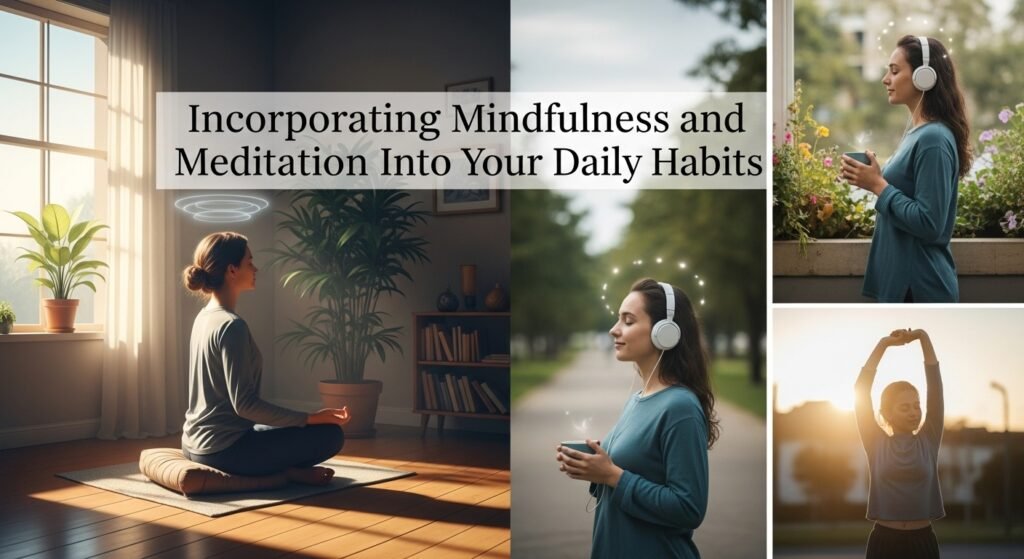  Incorporating Mindfulness and Meditation Into Your Daily Habits