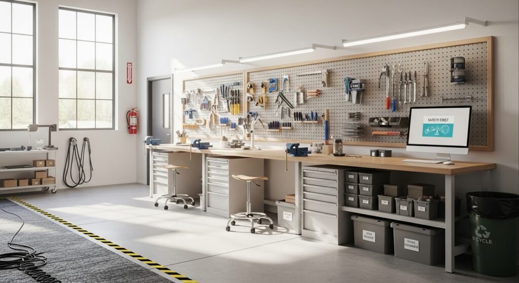 Maintain a Clean, Organized, and Hazard-Free Space