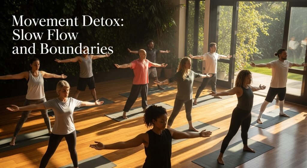 Movement Detox Slow Flow and Boundaries
