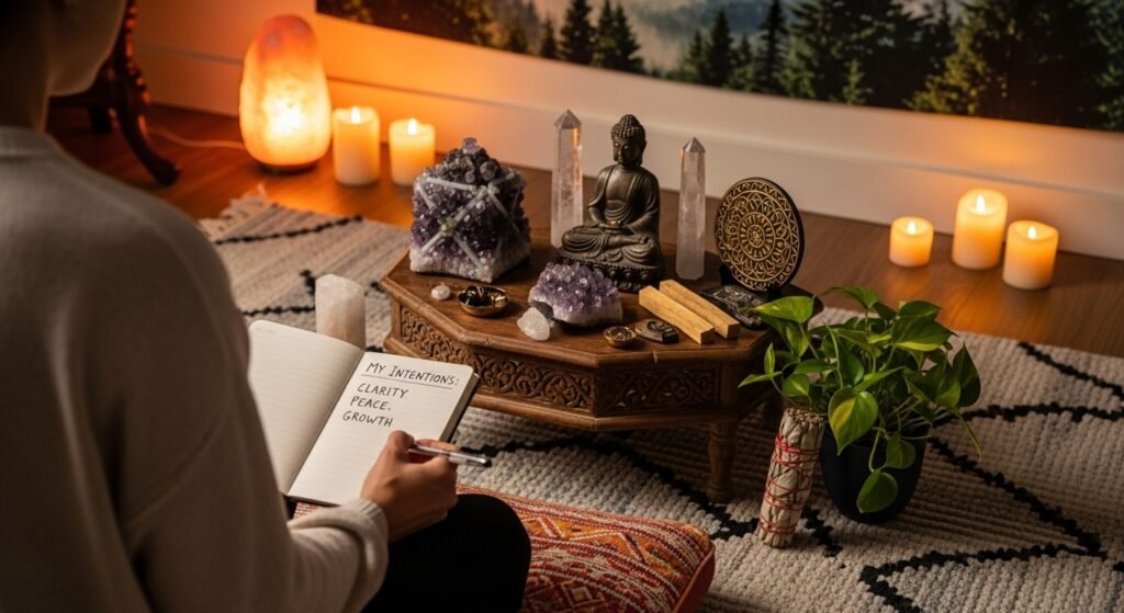 Setting Clear Intentions for Your Spiritual Space