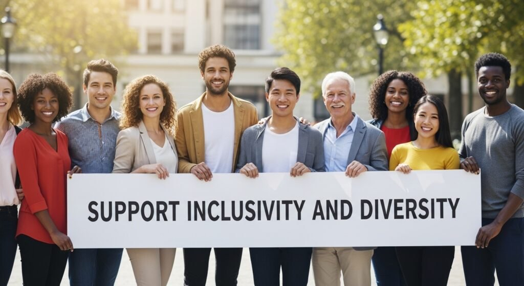 Support Inclusivity and Diversity