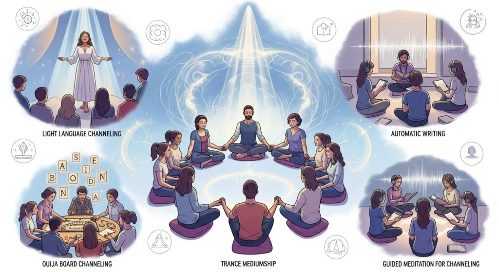 Common Types of Group Channeling Sessions