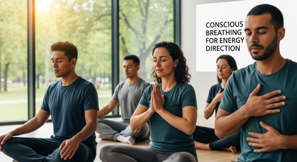Conscious Breathing in Intentional Energy work transcends traditional breathwork by using breath as a vehicle for precise energy direction rather than just relaxation or oxygenation. 