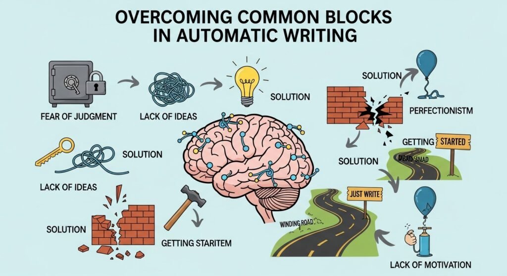 Overcoming Common Blocks in Automatic Writing