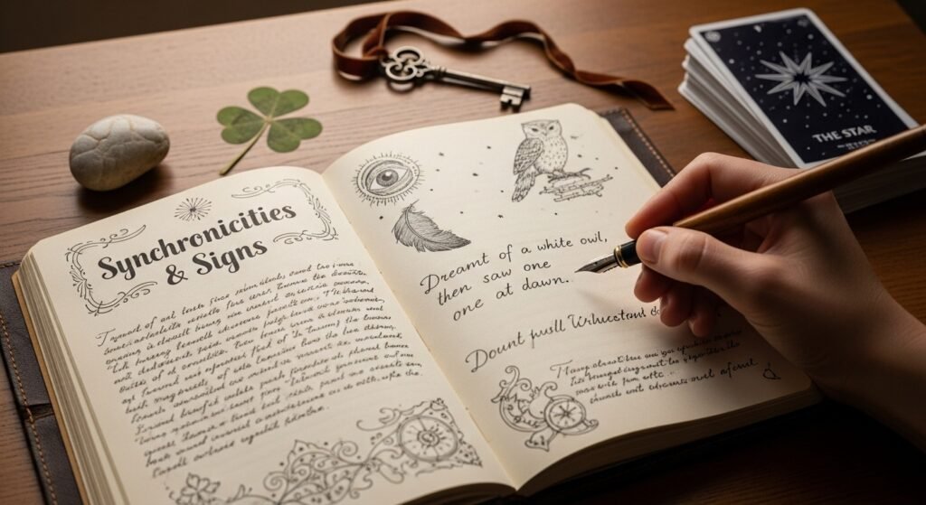 Record and Reflect on Synchronicities and Signs