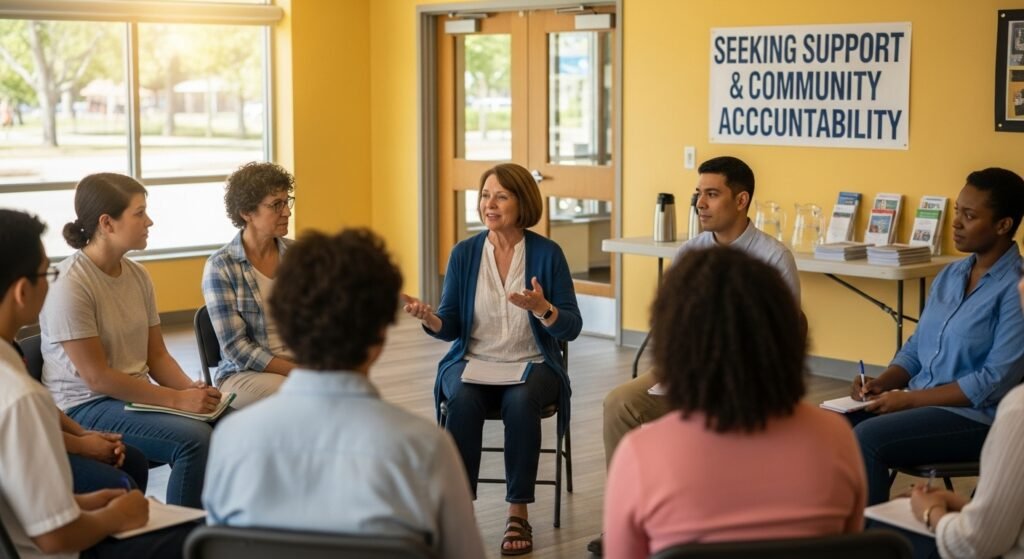 Seeking Support and Community Accountability