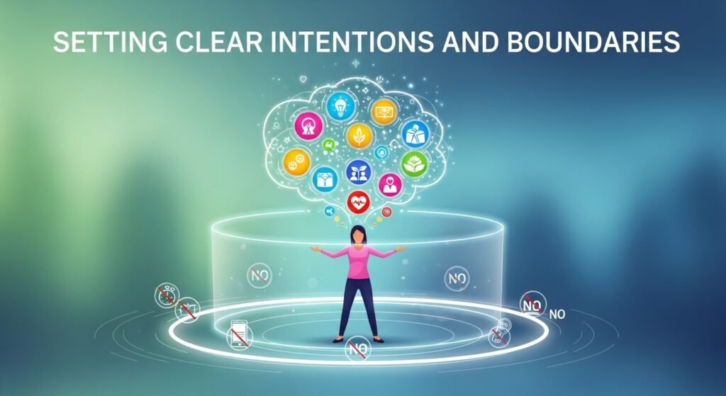 Setting Clear Intentions and Boundaries
