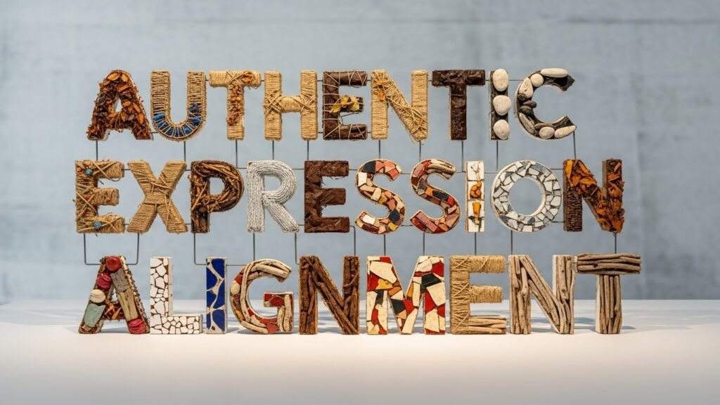 Authentic Expression Alignment is Bahlon's technique for ensuring your communication and self-expression support mental clarity rather than creating confusion through misaligned expression.