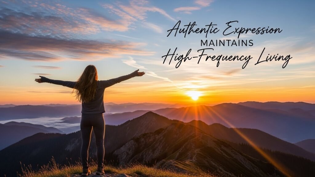 Bahlon's third transformative truth reveals that authentic expression is the key to maintaining high-frequency living over time. While many approaches require constant effort to maintain elevated states, authentic expression creates natural, sustainable high-vibration living that flows effortlessly from your true nature. 