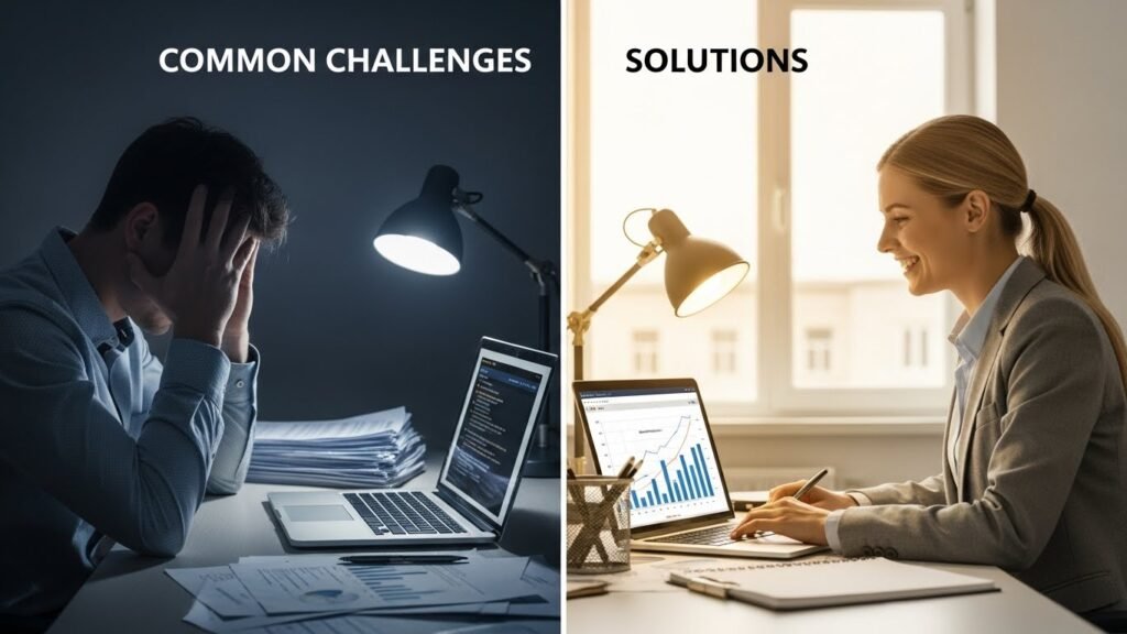 Transitioning to Bahlon’s Morning Ritual: Start Your Day with Power and Purpose meets typical hurdles. Sleep inertia resists change initially. 