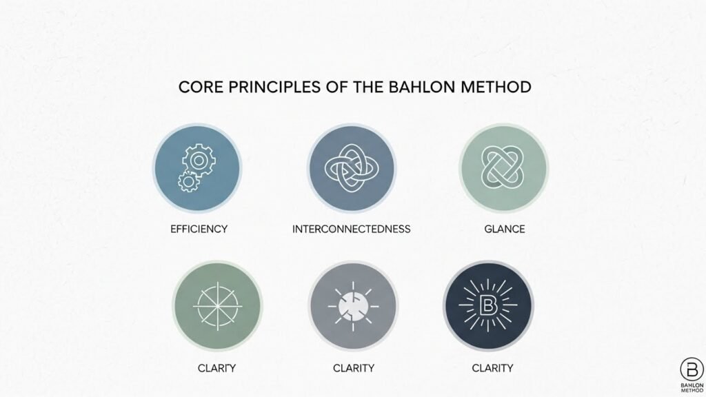 At its heart, the Bahlon Method for Releasing Resistance and Negative Self-Talk rests on four pillars: awareness, surrender, alignment, and integration. These principles guide practitioners from turmoil to tranquility. 