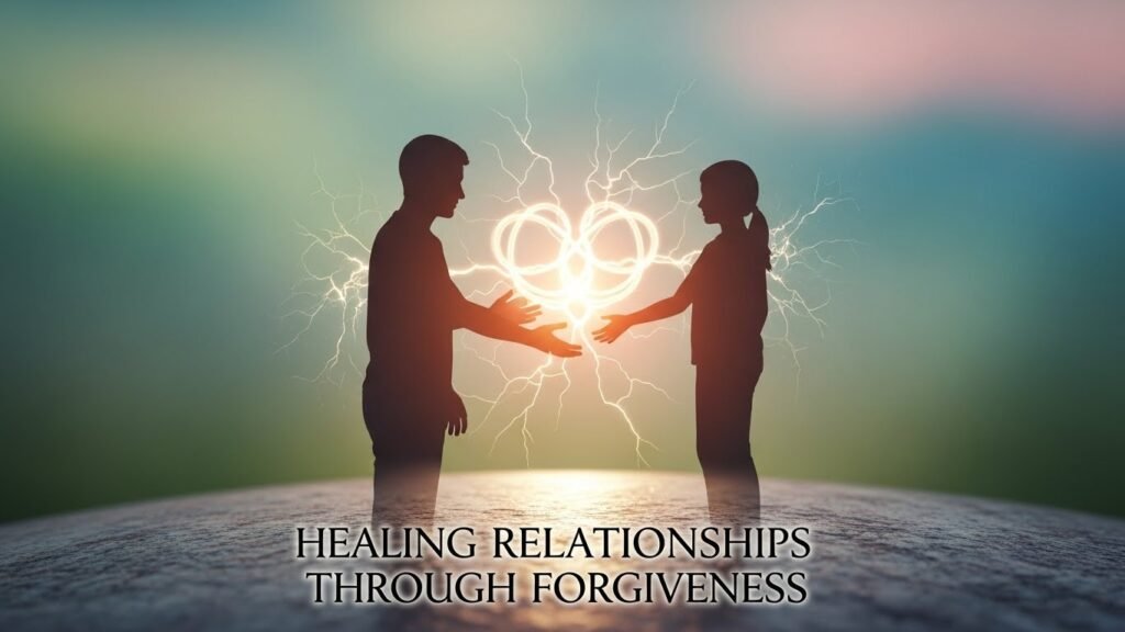 Relationship healing via the healing power of forgiveness, according to Bahlon, restores energetic flow between souls, dissolving conflict cycles naturally