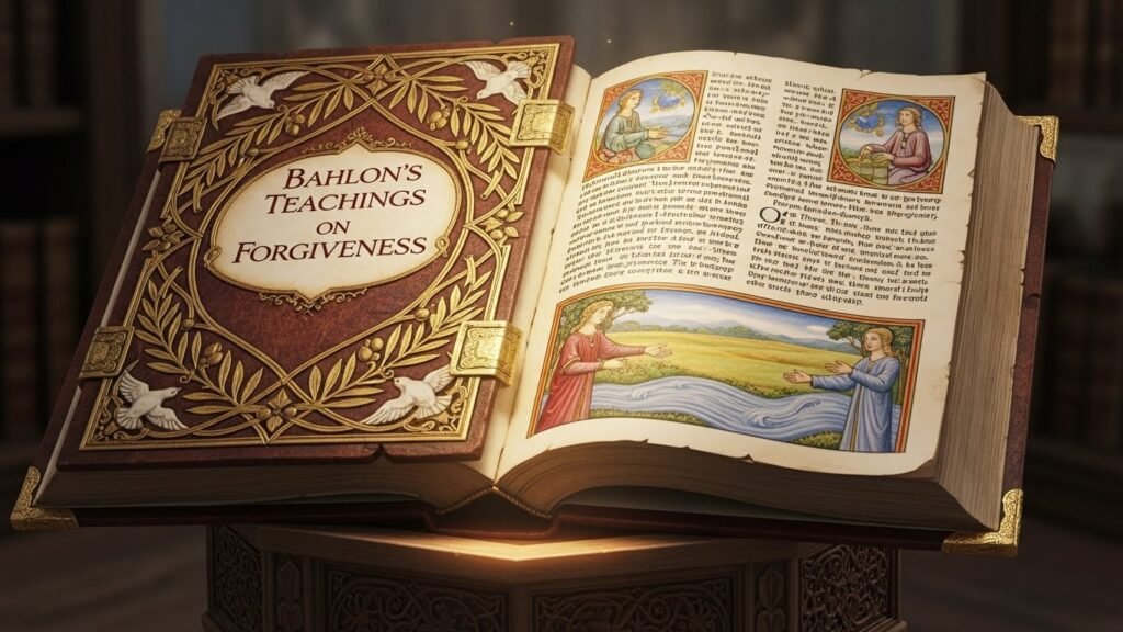 The healing power of forgiveness, according to Bahlon, represents soul medicine that neutralizes karmic debts and restores vibrational harmony for profound transformation.