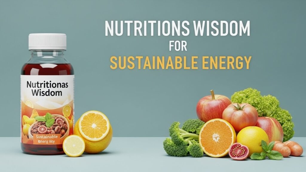 Nutritional Wisdom for Sustainable Energy