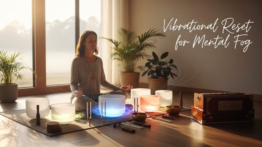 Vibrational Reset is Bahlon's advanced technique for clearing mental fog by recalibrating your entire vibrational frequency to align with mental clarity rather than confusion.