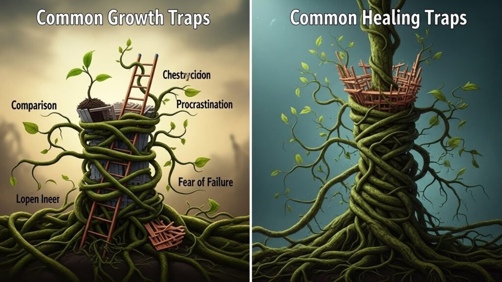 Common Growth vs. Healing Traps