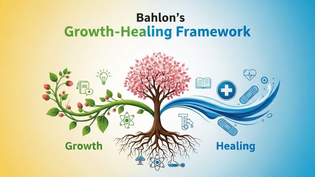 Bahlon's growth vs. healing framework reveals true personal evolution requires sequential inner architecture building for lasting transformation.